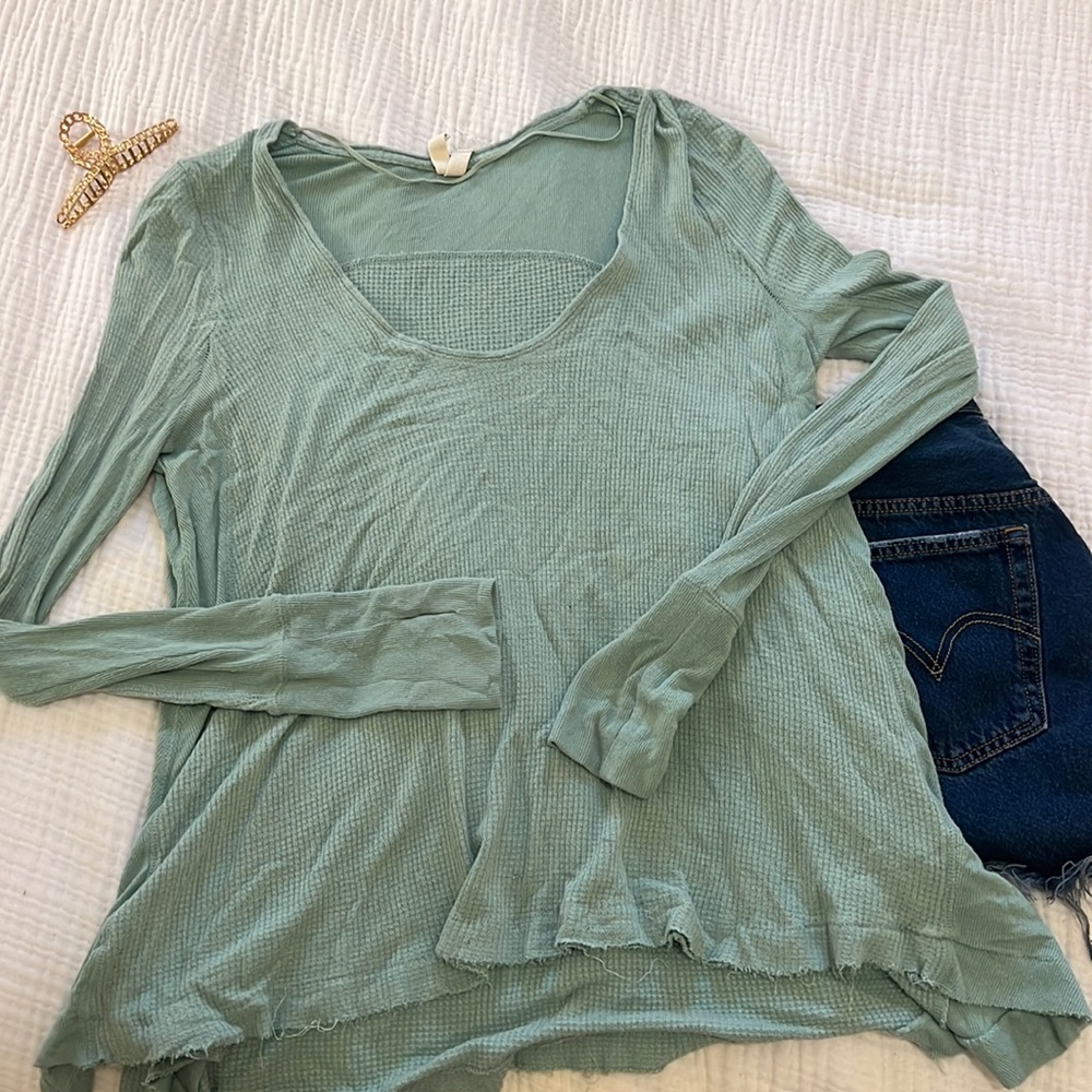 Free people long sleeve sweater
